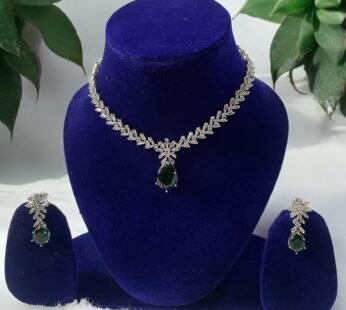 Diva American Diamond Premium Jeweller Set