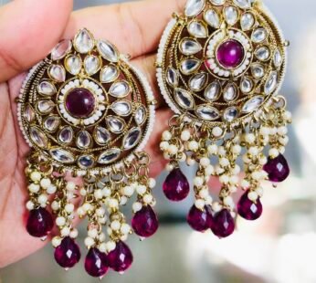 Traditional Five Pearl Drop Earrings