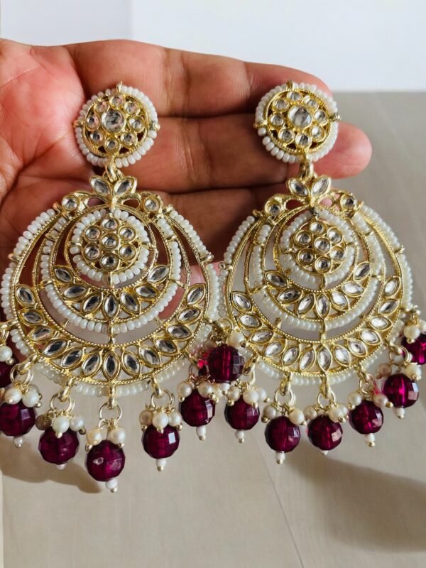 Kundan earrings